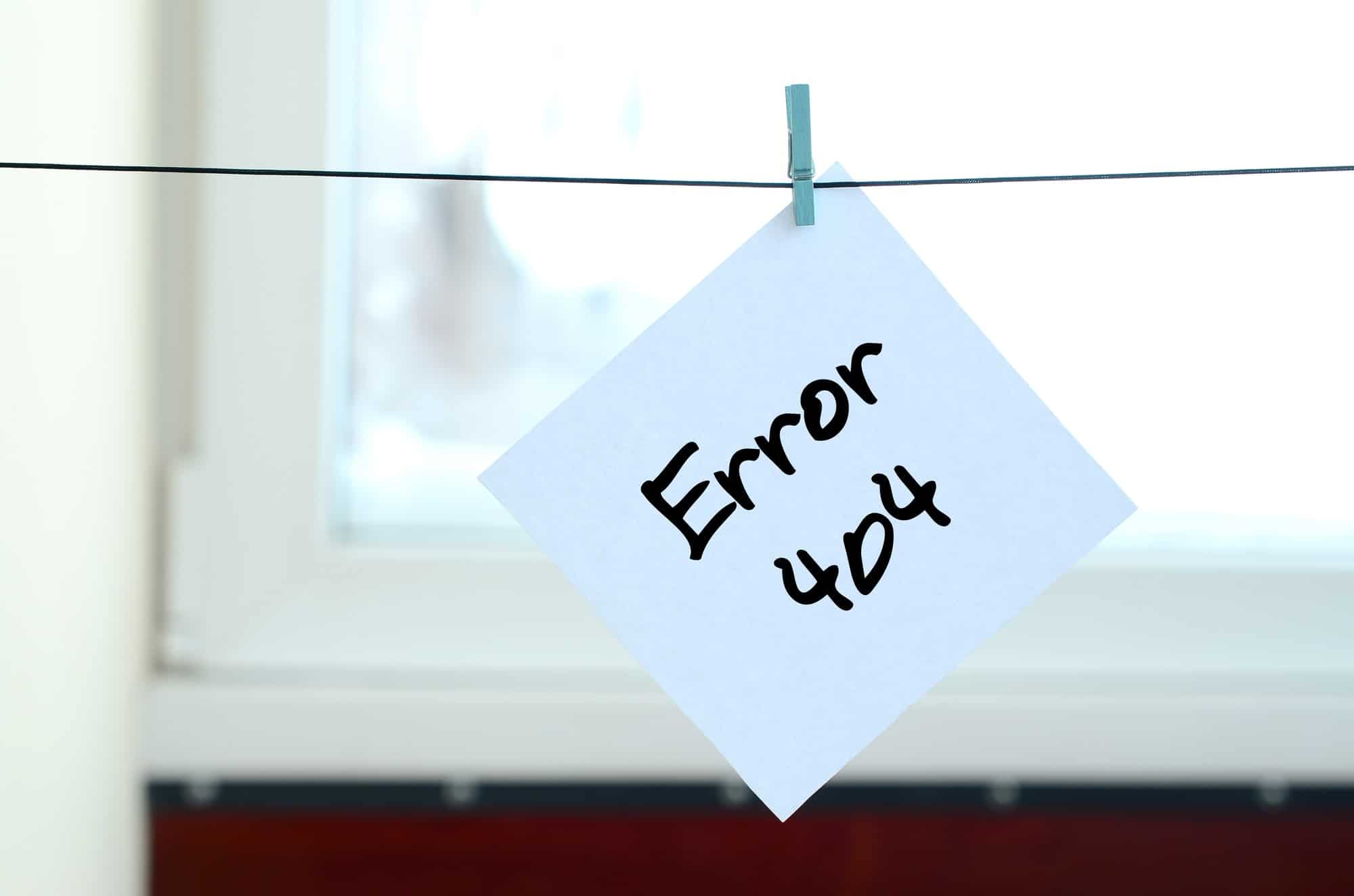 Error 404 Error 404
