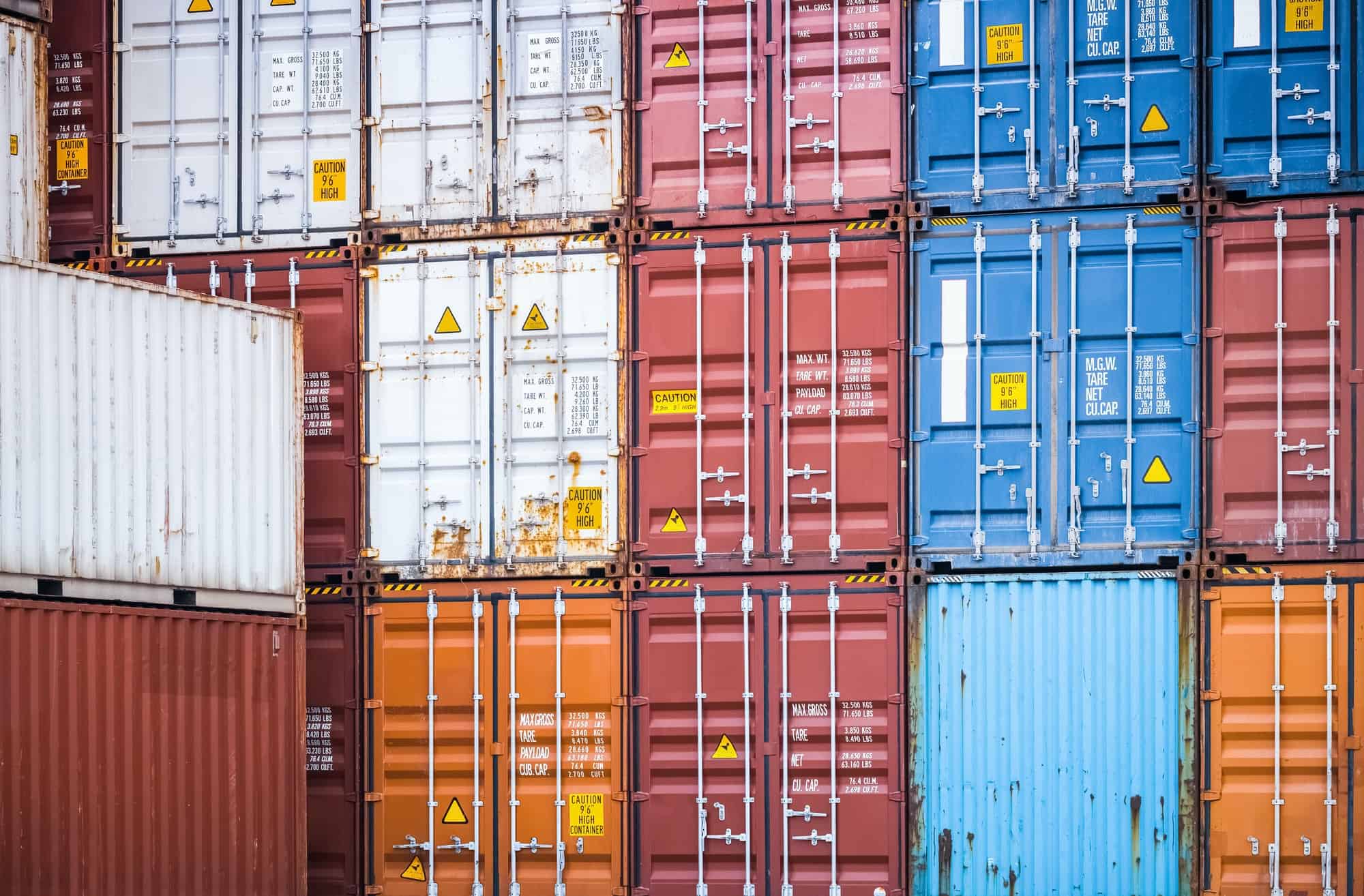 containers closeup